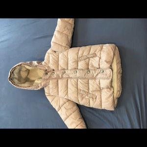 3T pale pink winter coat
